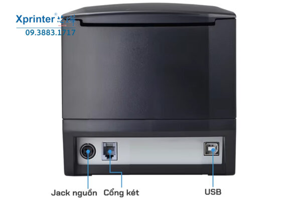 Máy in mã vạch XP-365B: Tốc độ 127mm/s, hỗ trợ giấy 82mm, cảm biến tự động