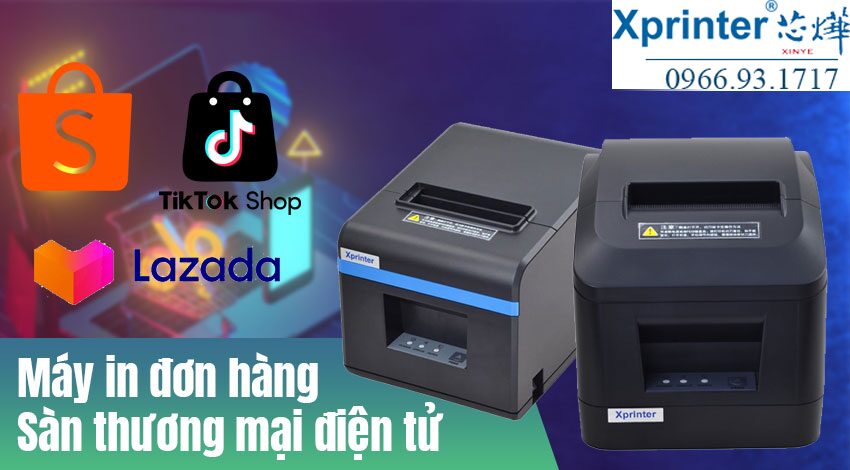 Máy in đơn hàng sàn thương mại điện tử