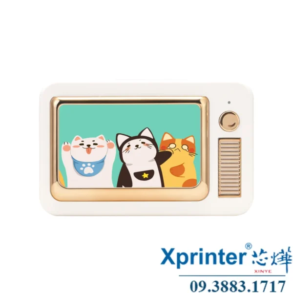 Máy in nhãn MP3: In nhãn Bluetooth, độ phân giải 304DPI, hỗ trợ Android/iOS