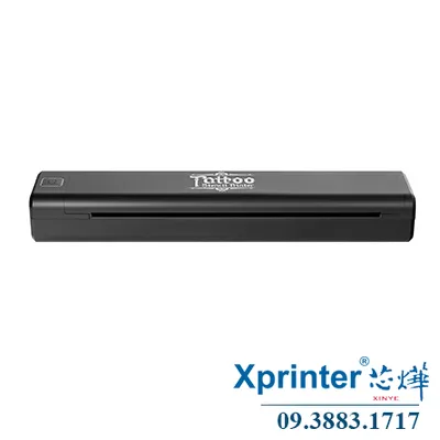 Máy in chuyển hình xăm P84: Thiết kế đẹp, in nhanh qua Bluetooth & USB