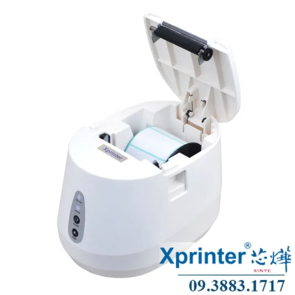Máy in mã vạch XP-237B/237BL: Tốc độ in điều chỉnh, in QR & cảnh báo giấy