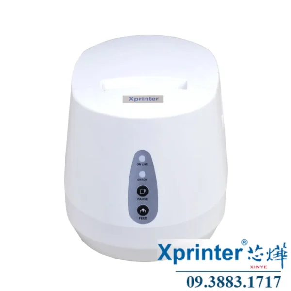 Máy in mã vạch XP-237B/237BL: Tốc độ in điều chỉnh, in QR & cảnh báo giấy