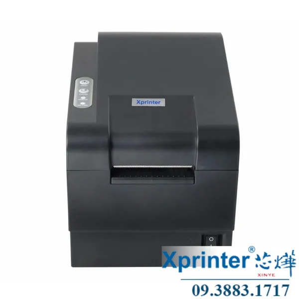 Máy in mã vạch XP-243B: Tự động định vị, hỗ trợ QRCODE, PDF417, Data Matrix