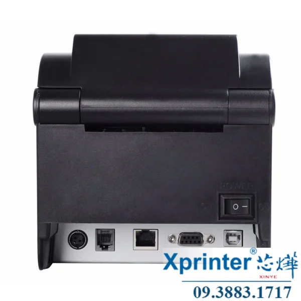 Máy In Nhãn XP-350B/350BM: Tự Động Bóc Nhãn, Hỗ Trợ Nhiều Loại Giấy