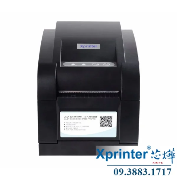 Máy In Nhãn XP-350B/350BM: Tự Động Bóc Nhãn, Hỗ Trợ Nhiều Loại Giấy