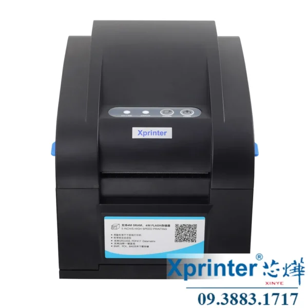 Máy In Nhãn XP-358B/358BM: Hỗ Trợ Nhiều Loại Giấy, Tự Động Kiểm Tra