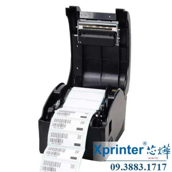 Máy in nhiệt XP-360B: Tốc độ 152mm/s, tự động kiểm tra giấy, tiết kiệm không gian