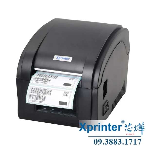 Máy in nhiệt XP-360B: Tốc độ 152mm/s, tự động kiểm tra giấy, tiết kiệm không gian