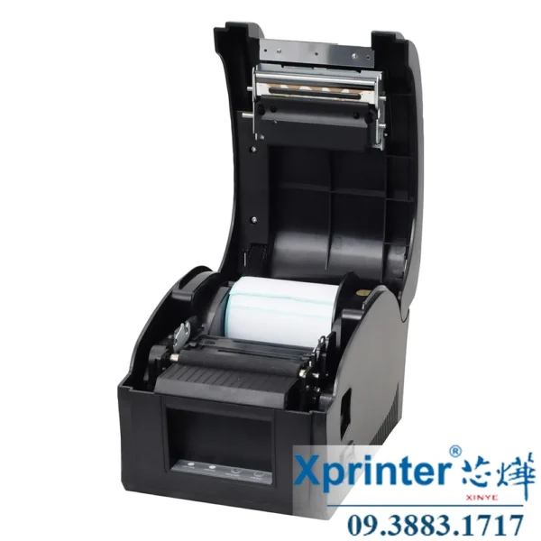 Máy in nhiệt XP-360B: Tốc độ 152mm/s, tự động kiểm tra giấy, tiết kiệm không gian