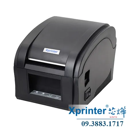 Máy in nhiệt XP-360B: Tốc độ 152mm/s, tự động kiểm tra giấy, tiết kiệm không gian