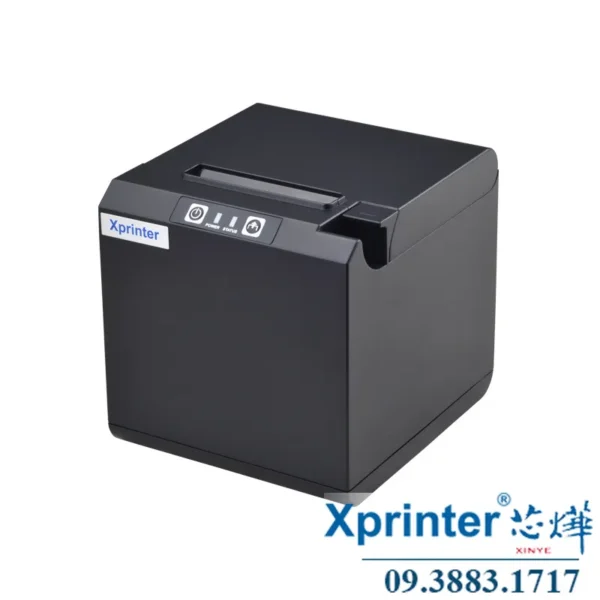 Máy in hóa đơn nhiệt XP-58IIK: In mã vạch, QR Code, báo thiếu giấy