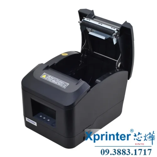 Máy in hóa đơn XP-A160M: In nhanh,cắt giấy tự động