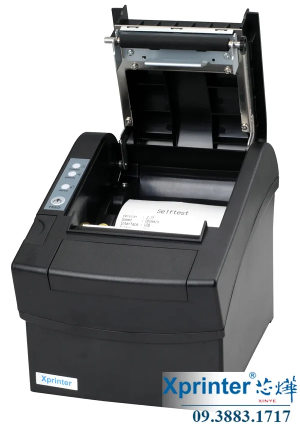 Máy in hóa đơn XP-C2008: Chống nước, in mã QR, tích hợp cảnh báo, hỗ trợ Android