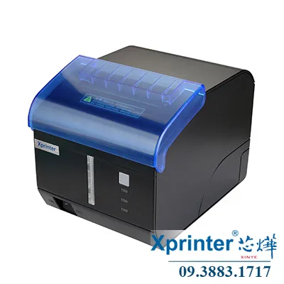 Máy in hóa đơn XP-C260M: Báo động âm thanh, chống nước, hỗ trợ mã vạch 1D 2D