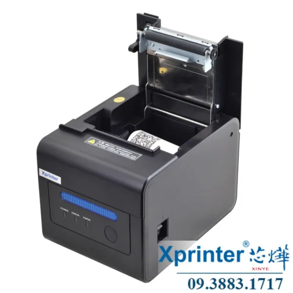 Máy in hóa đơn XP-C300H: Tốc độ 300mm/s, 58/80mm, báo động âm thanh - ánh sáng