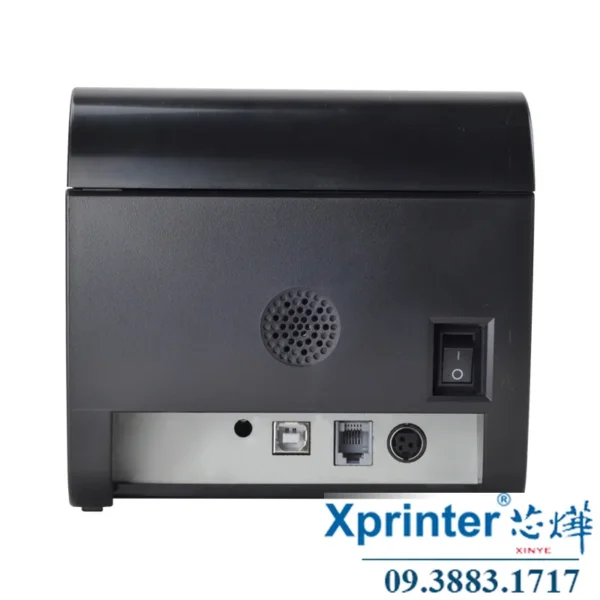 Máy In Hóa Đơn Xprinter XP-D230H/D300H: Chống Nước Dầu, Báo Đèn, Chuông, Lý Tưởng Cho Nhà Bếp