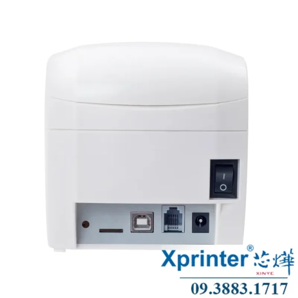 Máy in hóa đơn XP-D58IIIL: Hỗ trợ in QR, Font đa dạng, Nâng cấp online