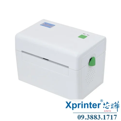 Máy in mã vạch XP-DT108B: Tốc độ 152mm/s, tiết kiệm giấy, in đa dạng 40-118mm