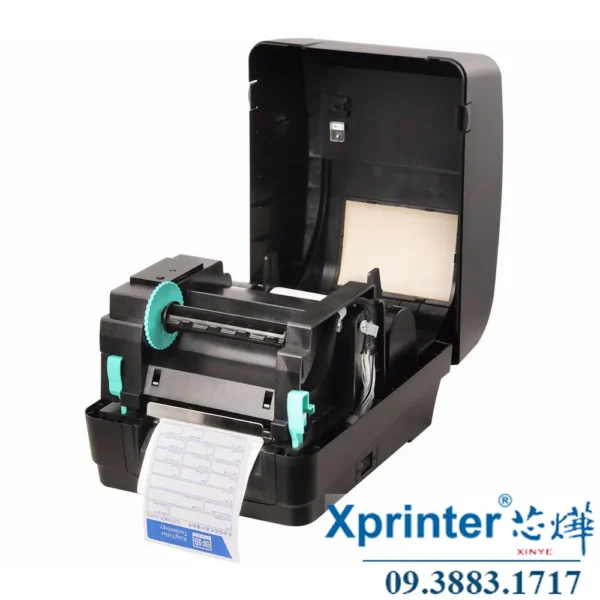 Máy in nhãn XP-H500B/H500E: In 2 động cơ, đa kích thước, hỗ trợ nhiệt và truyền nhiệt