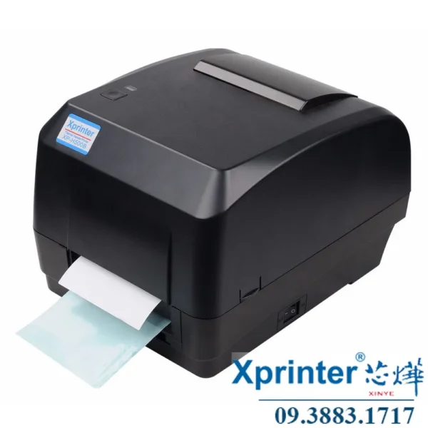 Máy in nhãn XP-H500B/H500E: In 2 động cơ, đa kích thước, hỗ trợ nhiệt và truyền nhiệt