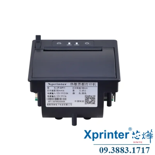 Máy in nhúng XP-MP11: Tốc độ 90mm/s, in đa ngôn ngữ, hỗ trợ Windows