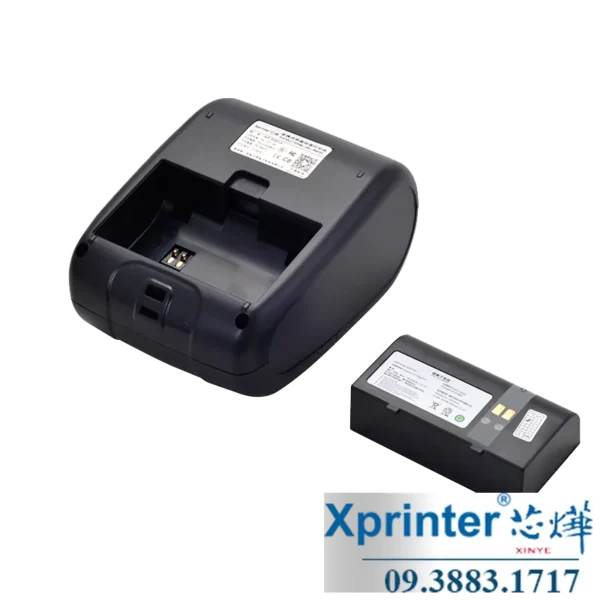 Máy in hóa đơn di động XP-P201A: Hỗ trợ LCD, 19 ngôn ngữ, pin 2550mAh, in 400m