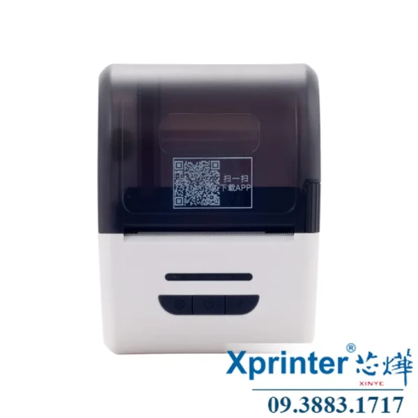 Máy in hóa đơn di động XP-P210: In mã QR, nhiều ngôn ngữ, pin 2550mAh