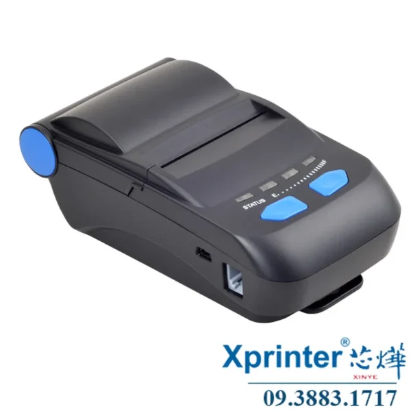 Máy in di động XP-P300: In nhanh 70mm/s, hỗ trợ mã QR, đa hệ điều hành