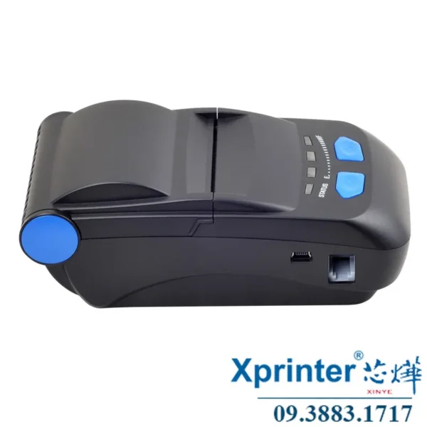 Máy in di động XP-P300: In nhanh 70mm/s, hỗ trợ mã QR, đa hệ điều hành