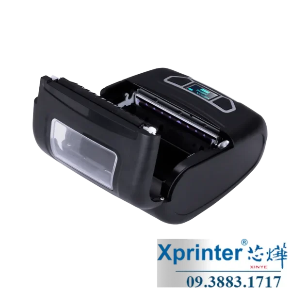Máy in hóa đơn di động XP-P301A: Pin 2550mAh, LCD, in mã 2D, hỗ trợ 19 ngôn ngữ