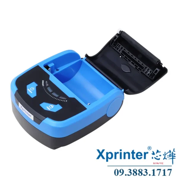 Máy in nhiệt di động XP-P810: Hỗ trợ in mã QR, cảnh báo thiếu giấy, tương thích đa hệ điều hành