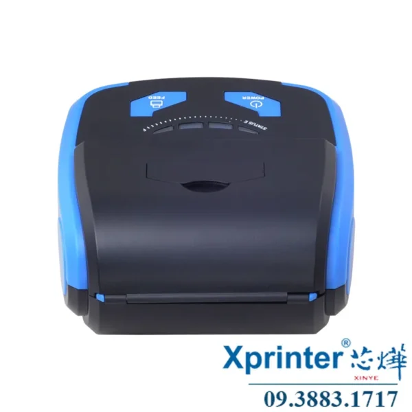 Máy in nhiệt di động XP-P810: Hỗ trợ in mã QR, cảnh báo thiếu giấy, tương thích đa hệ điều hành