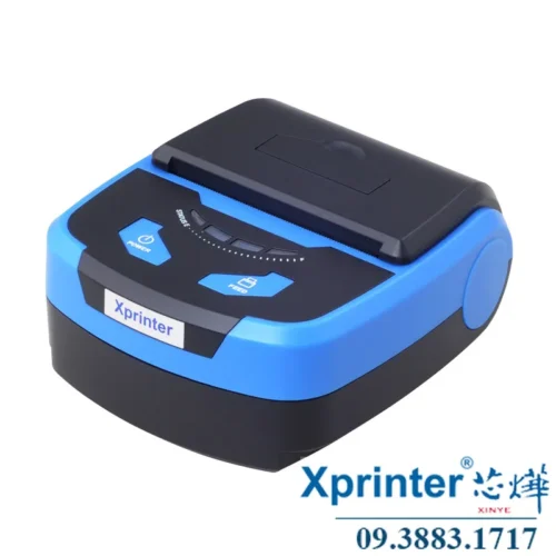 Máy in nhiệt di động XP-P810: Hỗ trợ in mã QR, cảnh báo thiếu giấy, tương thích đa hệ điều hành