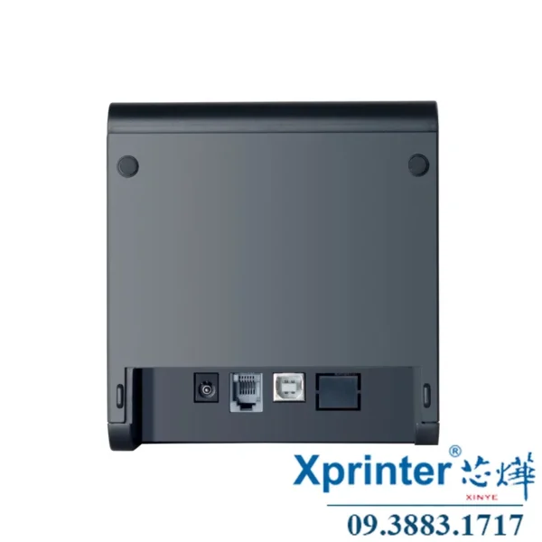 Máy in hóa đơn XP-T202UA: 80mm, Hỗ trợ nhãn & hóa đơn, NV FLASH 576KB