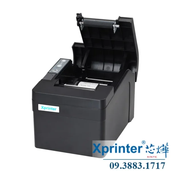 Máy in hóa đơn XP-T58K: Tốc độ 120mm/s, Hỗ trợ tiếng Việt, Kết nối đa dạng
