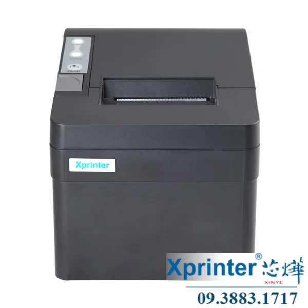 Máy in hóa đơn XP-T58K: Tốc độ 120mm/s, Hỗ trợ tiếng Việt, Kết nối đa dạng