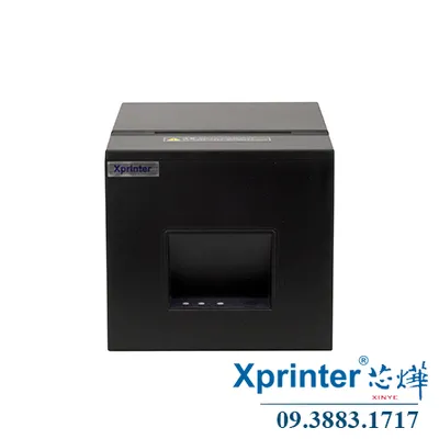 Máy in hóa đơn XP-T837L: Tốc độ 300mm/s, hỗ trợ giấy 58/80mm, tự cắt