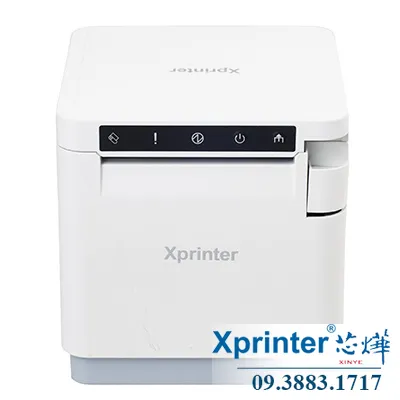 XP-T890H: Máy in nhiệt tốc độ cao 300mm/s, hỗ trợ nhiều loại giấy, báo lỗi thông minh