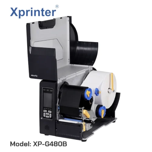 Alternative view of Xprinter XP-G480B: Máy in tem nhãn công nghiệp bền bỉ và hiệu quả