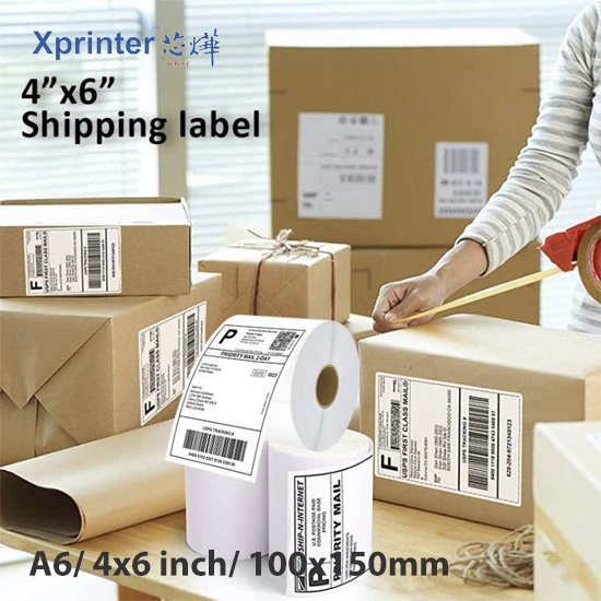 Giấy In Nhiệt A6 Xprinter (100x150mm): Giải Pháp Chống Mờ Vận Đơn, Bảo Vệ Đầu In Cho Shop TMĐT