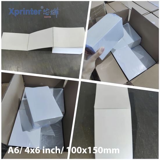 Giấy In Nhiệt A6 Xprinter (100x150mm): Giải Pháp Chống Mờ Vận Đơn, Bảo Vệ Đầu In Cho Shop TMĐT