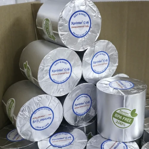 Giấy in nhiệt K80x80 (80x80mm) – Giấy in bill, Giấy in hóa đơn giá tốt nhất