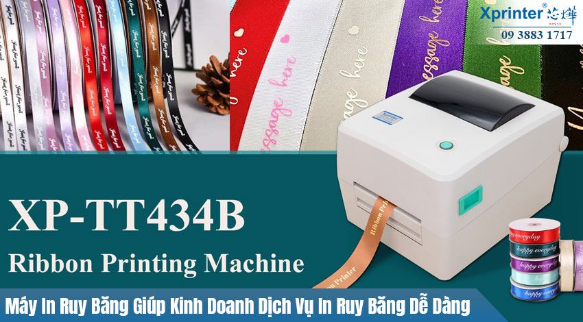 Máy In Ruy Băng Giúp Kinh Doanh Dịch Vụ In Ruy Băng Dễ Dàng