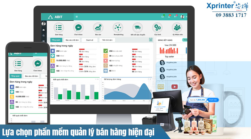 Phần mềm quản lý bán hàng hiện đại