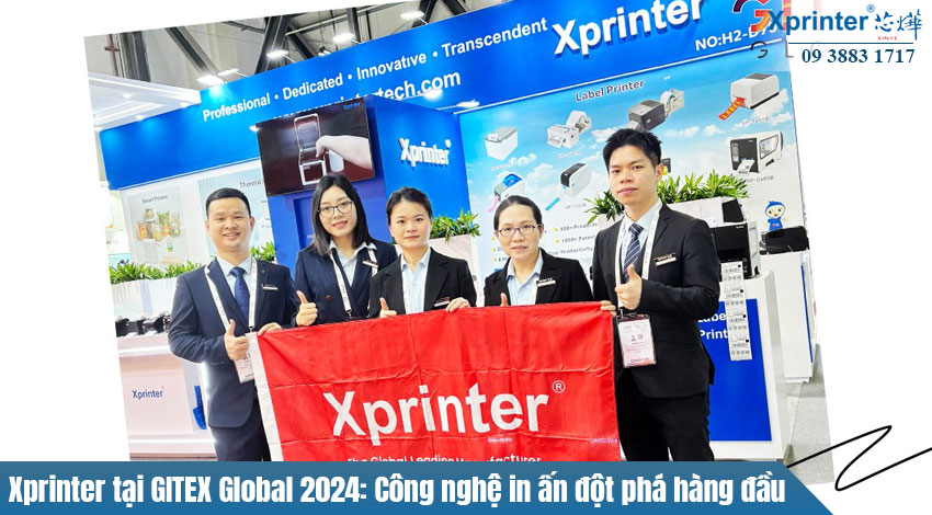 Xprinter tại GITEX Global 2024: Công nghệ in ấn đột phá hàng đầu