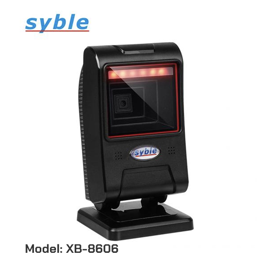 Máy quét mã vạch 2D đa chiều để bàn Syble XB-8606: Đọc QR Code 360 độ siêu nhạy