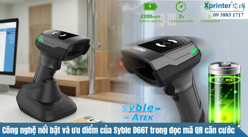 Góc nhìn chuyên gia về hiệu suất Máy đọc mã QR Syble D66T