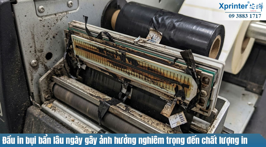 "Thủ phạm" giấu mặt gây bẩn và làm hỏng đầu in
