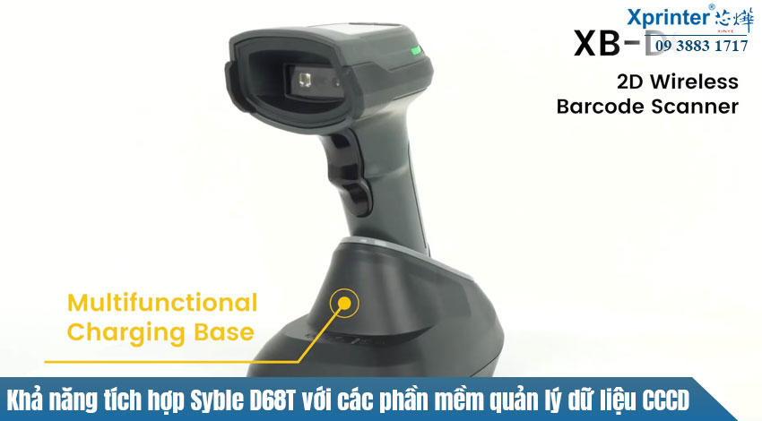 Khả năng tích hợp Syble D68T với các phần mềm quản lý dữ liệu CCCD