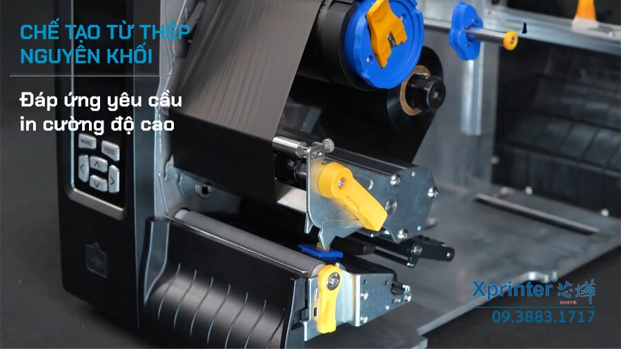 Thiết kế tối ưu của máy in mã vạch công nghiệp Xprinter XP-G480F (600dpi) ️